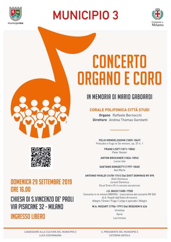 Concerto Organo e coro - San Vincenzo De' Paoli