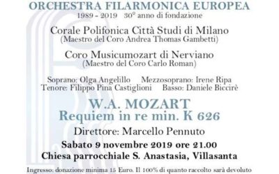 Requiem di Mozart, Sant’Anastasia Villasanta